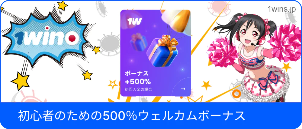 1Winの新規登録ボーナス内容